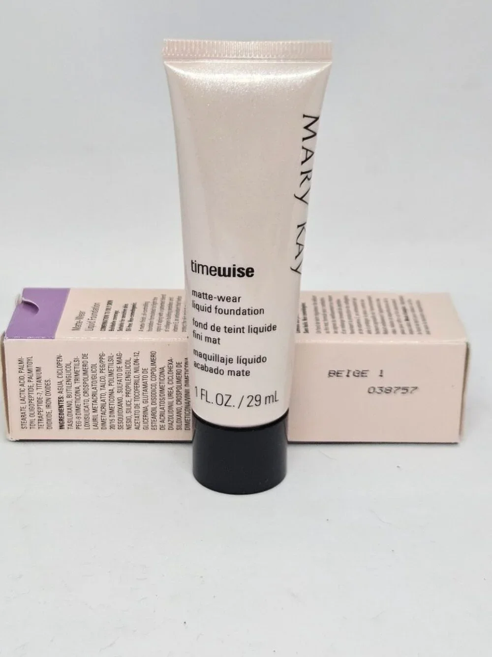 Beige 1 Timewise Matte-Wear Liquid Foundation